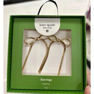 Bow Linear Drop Stud Earrings - kate spade new york Target BRAND NEW - FAST SHIP
